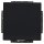 Busch-Jaeger 20 EUK-885 SCHUKO® Steckdosen-Einsatz mit Klappdeckel (Kunststoff (lackiert)) Schwarz Matt 2CKA002018A1495