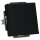 Busch-Jaeger 20 EUK-885 SCHUKO® Steckdosen-Einsatz mit Klappdeckel (Kunststoff (lackiert)) Schwarz Matt 2CKA002018A1495