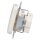 Busch-Jaeger 20 EURKS-212 SCHUKO® Steckdosen-Einsatz mit erh. Berührungsschutz (Duroplast) Weiß Busch-Duro 2000® SI 2CKA002013A5312