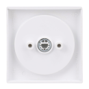 Busch-Jaeger 2542 DR/01-884 Zentralscheibe mit Drehgriff, mit Aufdruck (Kunststoff (lackiert)) Studioweiß Matt future® linear 2CKA001710A3890