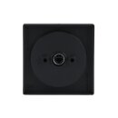 Busch-Jaeger 2542 DR/01-885 Zentralscheibe mit Drehgriff, mit Aufdruck (Kunststoff (lackiert)) Schwarz Matt future® linear 2CKA001710A3913