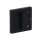 Busch-Jaeger 2542 DR/01-885 Zentralscheibe mit Drehgriff, mit Aufdruck (Kunststoff (lackiert)) Schwarz Matt future® linear 2CKA001710A3913