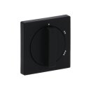 Busch-Jaeger 2542 DR/02-885 Zentralscheibe mit Drehgriff, mit Aufdruck (Kunststoff (lackiert)) Schwarz Matt future® linear 2CKA001710A3914