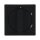 Busch-Jaeger 2542 DR/02-885 Zentralscheibe mit Drehgriff, mit Aufdruck (Kunststoff (lackiert)) Schwarz Matt future® linear 2CKA001710A3914