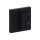 Busch-Jaeger 2542 DR/02-885 Zentralscheibe mit Drehgriff, mit Aufdruck (Kunststoff (lackiert)) Schwarz Matt future® linear 2CKA001710A3914