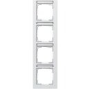 Gira 111422 Abdeckrahmen 4-fach senkrecht...