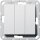 Gira 284426 Wipptaster BS 3-fach Schließer System 55 Farbe Alu