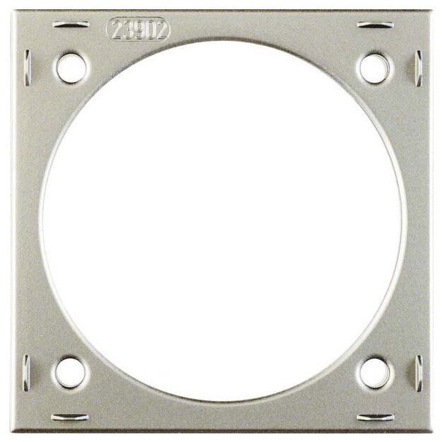 Berker 918252524 Aufbau-Distanzring Integro Flow/Pure Edelstahl matt lackiert