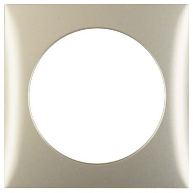 Berker 918272524 Rahmen 1-fach Integro Flow Edelstahl matt lackiert