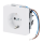 Busch-Jaeger 20 EUCBLI-884 SCHUKO® Steckdosen-Einsatz Busch-steplight® mit Nachtorientierungslicht (Kunststoff (lackiert)) Studioweiß Matt 2CKA002013A5326