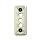Busch-Jaeger 2609/03 APJ Montageplatte 3-fach (Thermoplast) Weiß 2CKA002099A0248