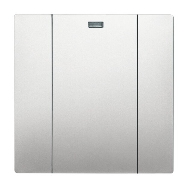 Busch-Jaeger 6731-866 Wandsender WaveLINE 1 Kanal (Kunststoff (lackiert)) Edelstahl pur edelstahl 2CKA006730A0057