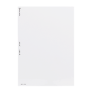 Busch-Jaeger 1799/03 DIN A4-Beschriftungsbogen Kunststofffolie (Kunststoff) Transparent 2CKA001799A0960