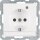 Berker 41106089 Steckdose SCHUKO mit Kontroll-LED BSF und erhöhter Berührungsschutz Q.1/Q.3 Polarweiß samt