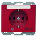 Berker 41107115 Steckdose SCHUKO mit Kontroll-LED BSF und...