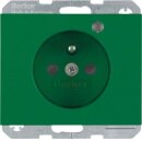 Berker 6765097013 Steckdose mit Schutzkontaktstift...