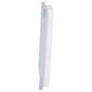 Busch-Jaeger 1721-280 Abdeckrahmen 1-fach Rahmen (Weißglas) Glas Weiß Busch-axcent® 2CKA001754A4437