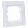 Busch-Jaeger 1721-280 Abdeckrahmen 1-fach Rahmen (Weißglas) Glas Weiß Busch-axcent® 2CKA001754A4437