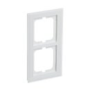 Busch-Jaeger 1722-280 Abdeckrahmen 2-fach Rahmen (Weißglas) Glas Weiß Busch-axcent® 2CKA001754A4438