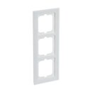 Busch-Jaeger 1723-280 Abdeckrahmen 3-fach Rahmen (Weißglas) Glas Weiß Busch-axcent® 2CKA001754A4439