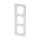 Busch-Jaeger 1723-280 Abdeckrahmen 3-fach Rahmen (Weißglas) Glas Weiß Busch-axcent® 2CKA001754A4439