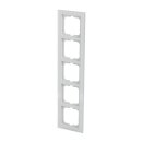 Busch-Jaeger 1725-280 Abdeckrahmen 5-fach Rahmen Glas...