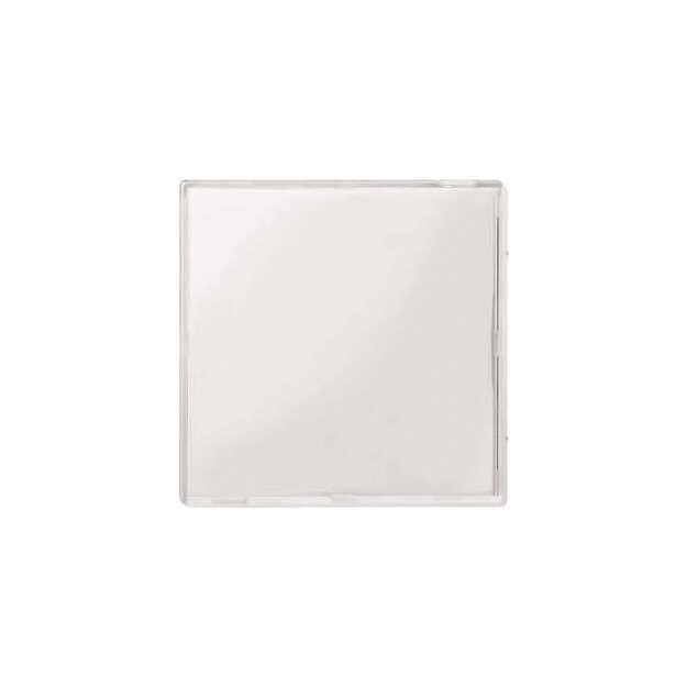 Merten MEG3340-3500 Wippe mit transparenter Abdeckung transparent/Polarweiß M-Creativ