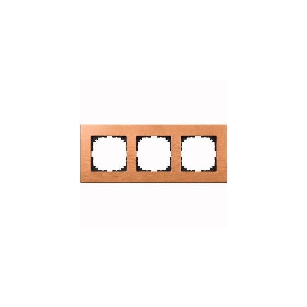 Merten MEG4053-3470 Holzrahmen 3-fach Buche M-PLAN