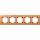 Merten MEG4055-3470 Holzrahmen 5-fach Buche M-PLAN