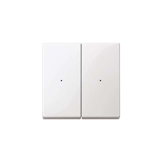 Merten MEG5220-0319 Wippen für Taster-Modul 2-fach Polarweiß glänzend System M