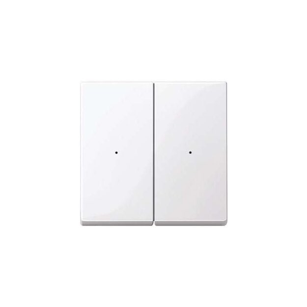 Merten MEG5220-0325 Wippen für Taster-Modul 2-fach Aktivweiß glänzend System M