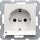 Berker 41091404 Steckdose SCHUKO mit LED-Orientierungslicht S.1/B.3/B.7 Alu matt