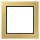 Jung FDME2981C Rahmen 1fach Messing