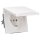 Busch-Jaeger 20 EUGK-34-101 SCHUKO® Steckdosen-Einsatz mit Klappdeckel (Thermoplast) Alpinweiß Allwetter 44® (IP 44) 2CKA002064A0289