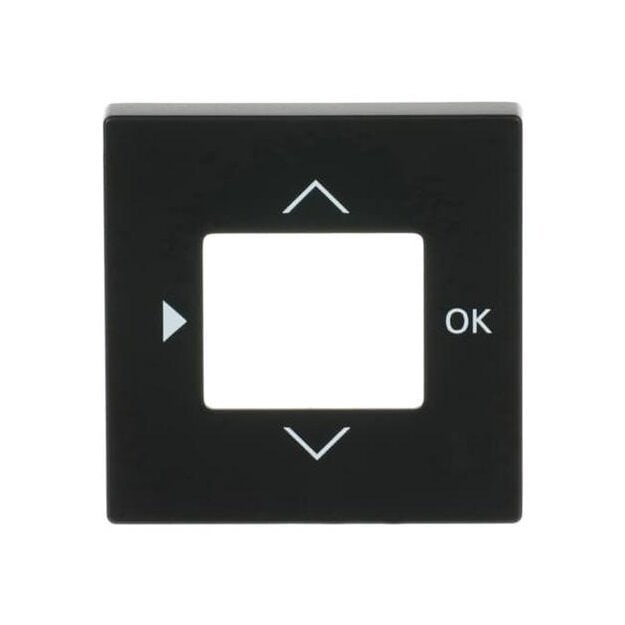 Busch-Jaeger 6435-885 Zentralscheibe (Kunststoff (lackiert)) Schwarz Matt future® linear 2CKA006430A0389