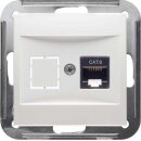 Peha 00318651 Badora UAE-Steckdose Cat6 Reinweiß 1...