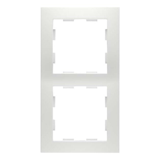 Peha 00318931 Badora Rahmen 2-fach Reinweiß