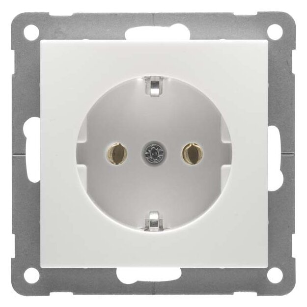 Peha 00318341 Badora Steckdose SCHUKO Reinweiß