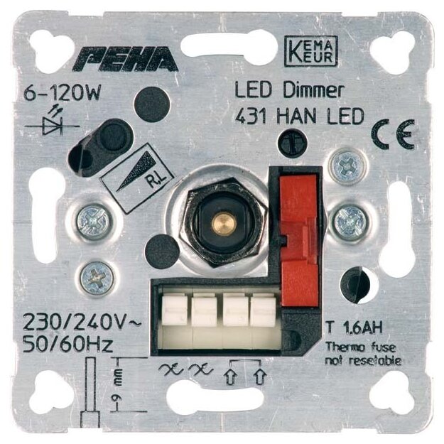 Peha 00260623 Dimmer Unterputz LED Phasenanschnitt
