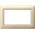 Gira 100101 Abdeckrahmen 1,5-fach Standard 55 Cremeweiß