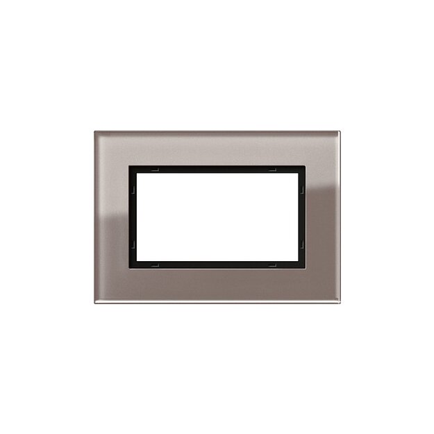 Gira 1001122 Abdeckrahmen 1,5-fach Gira Esprit G Umbra
