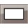 Gira 1001122 Abdeckrahmen 1,5-fach Gira Esprit G Umbra