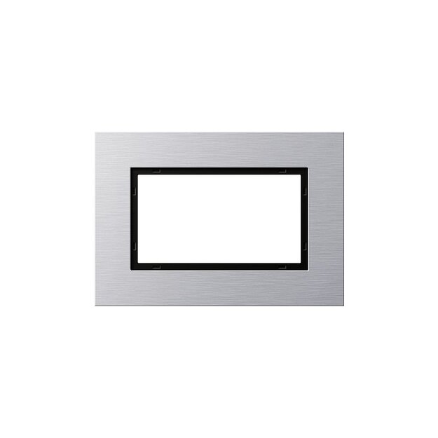 Gira 100117 Abdeckrahmen 1,5-fach Gira Esprit Aluminium