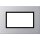 Gira 100117 Abdeckrahmen 1,5-fach Gira Esprit Aluminium