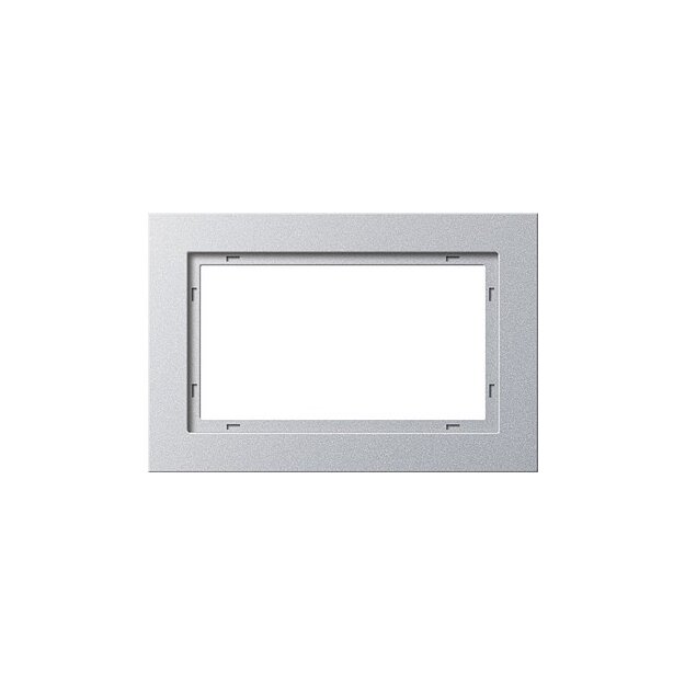Gira 100125 Abdeckrahmen 1,5-fach Gira E2 Farbe Alu