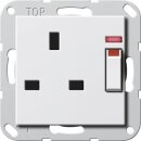 Gira 278003 Steckdose BS 13 A geschalter Kontroll +...
