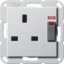 Gira 278026 Steckdose BS 13 A geschalter Kontroll +...