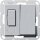 Gira 278526 Fused spur BS 13 A geschalter System 55 Farbe Alu
