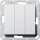 Gira 283026 Wippschalter BS 3-fach Aus System 55 Farbe Alu