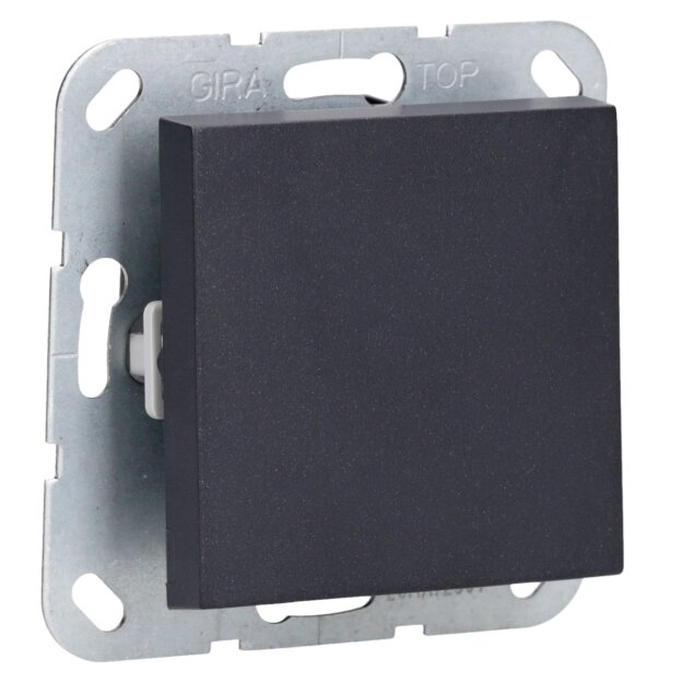 Gira 283628 Wippschalter BS 20 AX Aus 2-polig System 55 Anthrazit